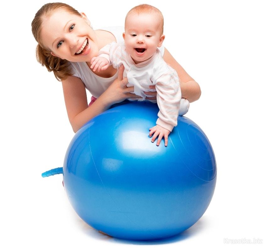 Фитбол для укрепления мышц спины у детей раннего возраста - эффективные упражнения и рекомендации