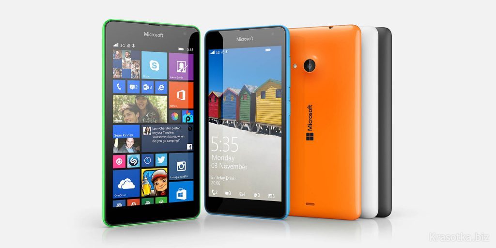 Смартфон Lumia 535