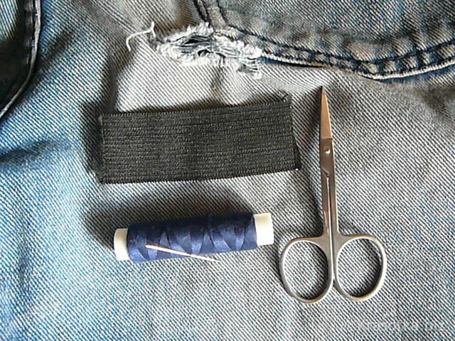 Как починить джинсы