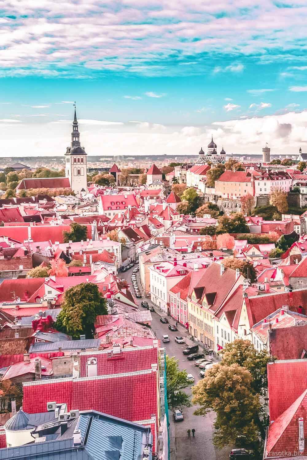 Эстония. Древний Таллин