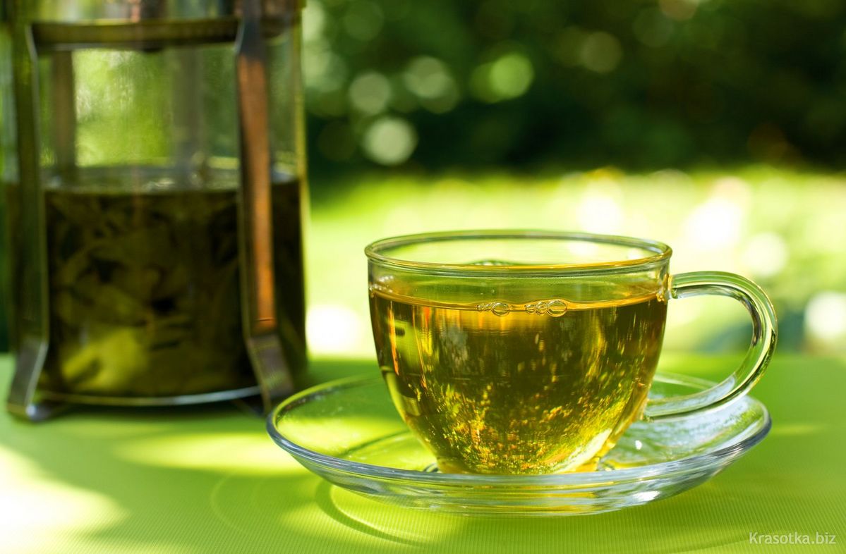 Полезные продукты. Зеленый чай