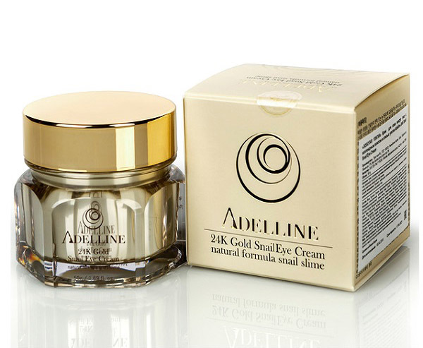 24K Gold Snail Eye Cream корейской марки Adelline