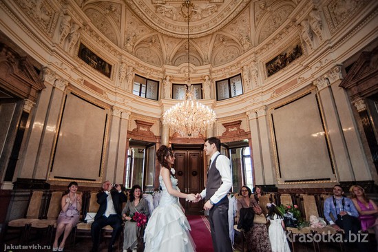 Свадьба в замке в Чехии